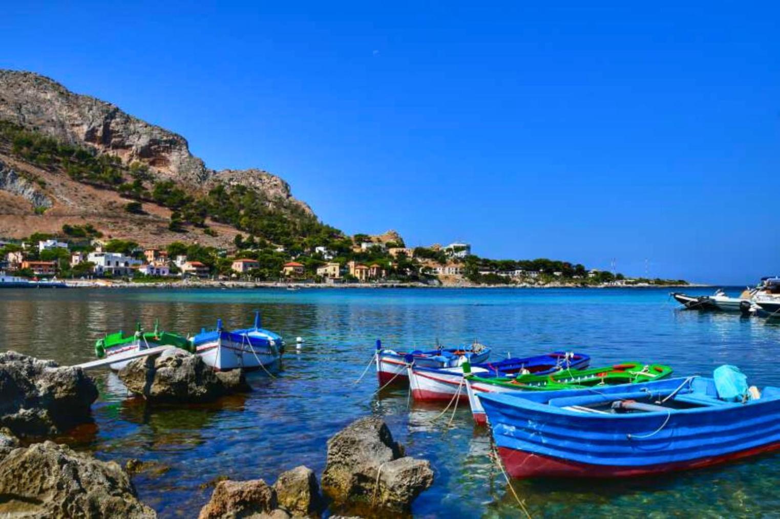 - Palermo - Sferracavallo Sul Mare Apartment Bagian luar foto