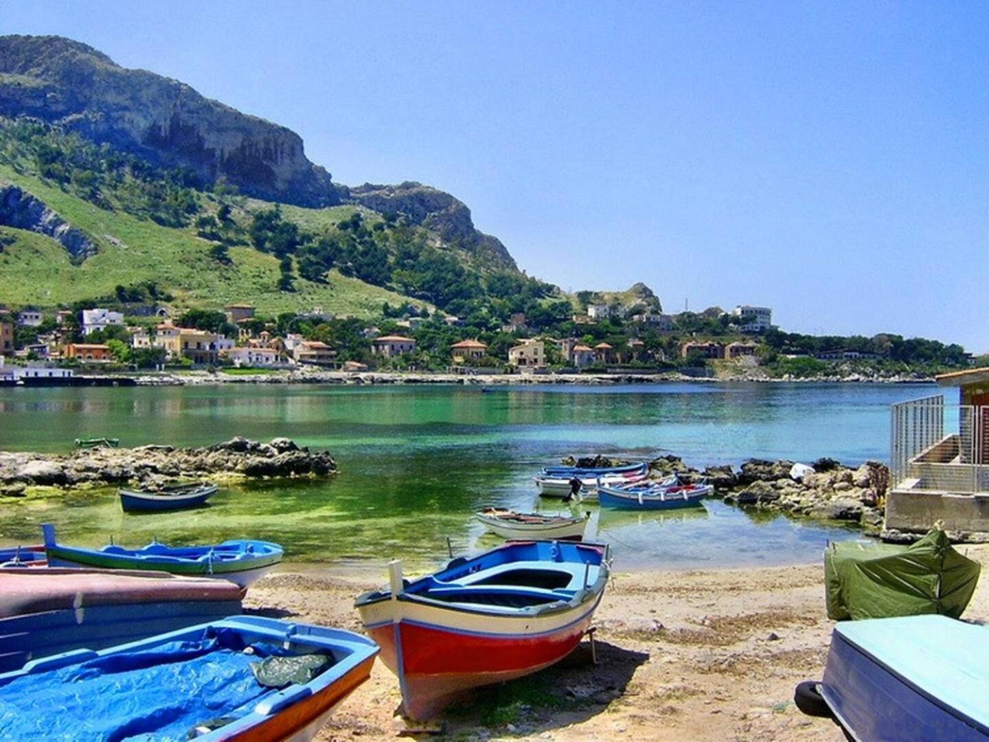 - Palermo - Sferracavallo Sul Mare Apartment Bagian luar foto